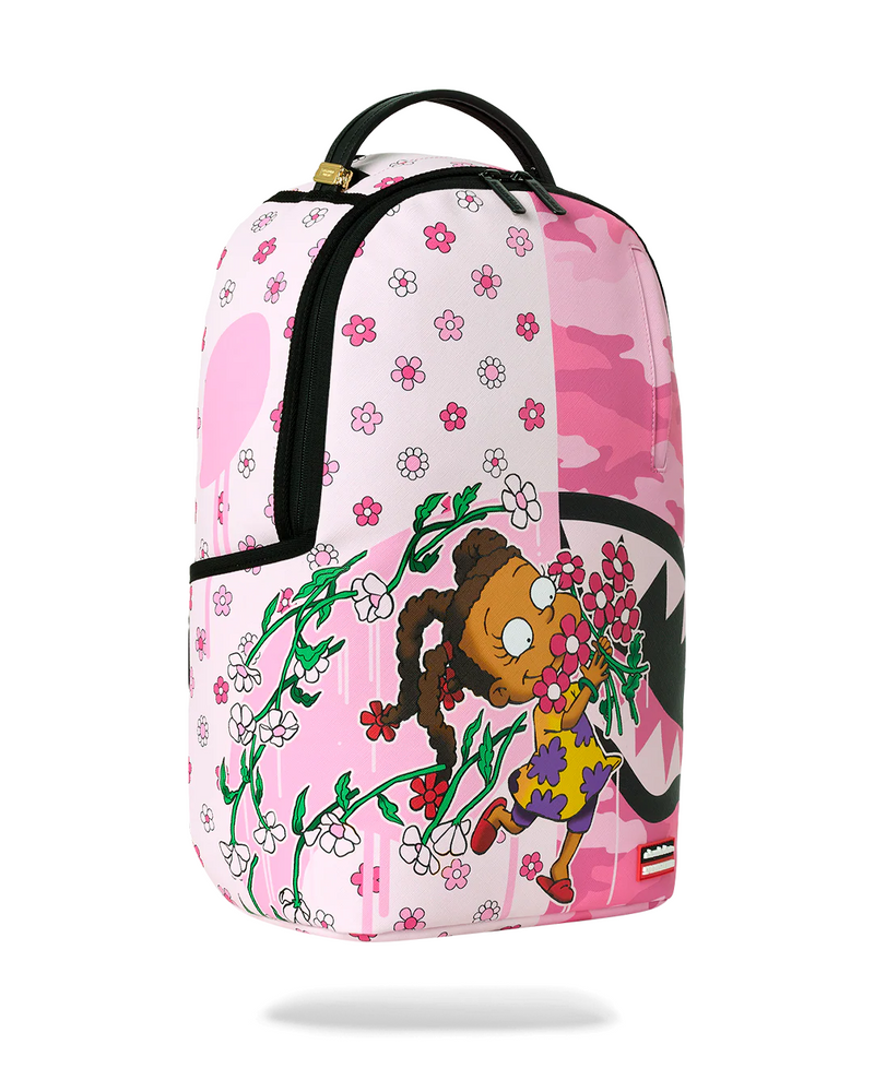 SPRAYGROUND B9298 RUGRATS SUSIE FLOWERS AND CAMO BACKPACK BTS26