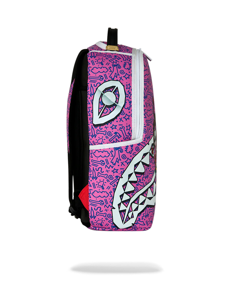 SPRAYGROUND B9300 RUGRATS SUSIE PAPER HEARTS CUTS BACKPACK BTS26