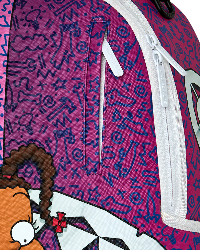 SPRAYGROUND B9300 RUGRATS SUSIE PAPER HEARTS CUTS BACKPACK BTS26