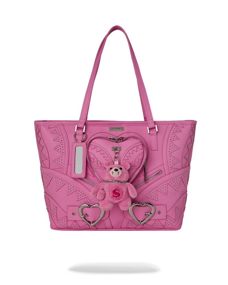 SPRAYGROUND T9506 BABY BEAR BADDIE HEART BREAKER V2 TOTE BTS26