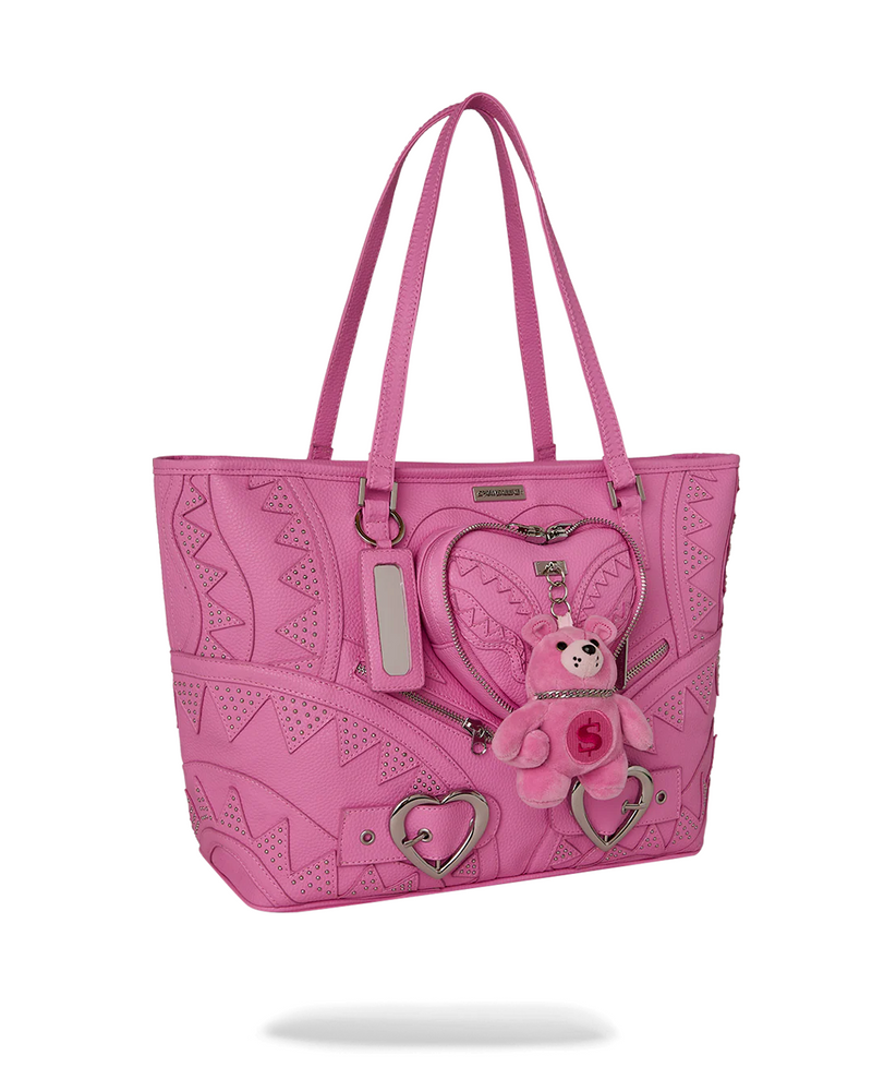 SPRAYGROUND T9506 BABY BEAR BADDIE HEART BREAKER V2 TOTE BTS26
